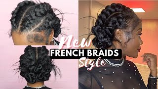 Valentine’s Day Hair ❤| PERFECT LOOK| Wispy French Braids | GRWM Hair Edition | Beautywithty