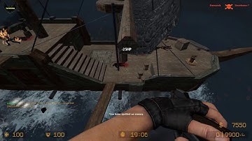 ZOMBIE ESCAPE MOD ON COUNTER-STRIKE: SOURCE, MAP: ZE_castlevania, LEVEL 1, CSS