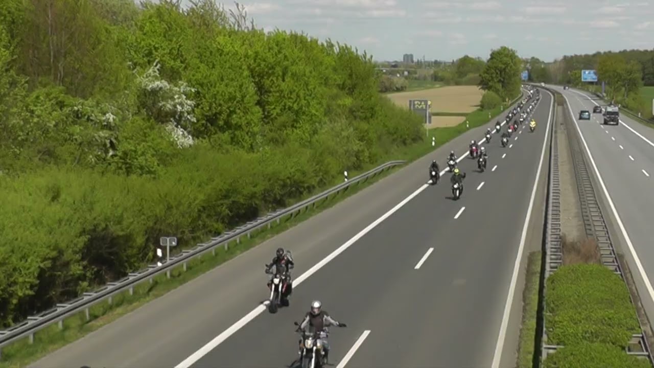 ACM Motorrad Demofahrt für Partnerschaft im Straßenverkehr (Braunschweig - Salzgitter) 20250426