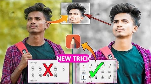 Autodesk Face smooth+White Full Tutorial video ll Autodesk sketch book new face smooth tricks l