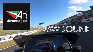 Hampton Downs Track Day Onboard (2022 Yamaha MT10sp) Raw Sound