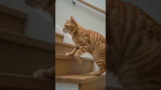 😻 #billi #cat  billi ki awaaz | Cute ginger cat acting | billi ke bacche ki video | billi ka awaaz