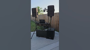 RCF system!!! 910A and TTS15A doing work!!!