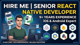 Video introduction For Upwork ( React Native Developer )