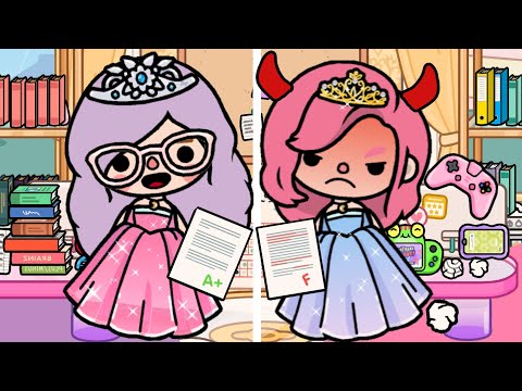 Good Student Vs Bad Student! Which Are You?! 👑 Princess School | Toca Boca | Toca Life World