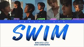 BTS 'Swim' (color-coded lyrics)