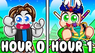 Level 400 in 1 hour (World Record Blox Fruits)