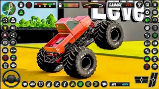 onster stunts truck on impossible tricky tracks - extreme driving skills.2024 Game 3D screenshot 1