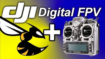 Dji Digital Fpv System install with crossfire frsky spektrum and more