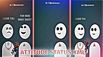 New Trend 🥱😈 attitude xml file alight motion @AriyanEdit #alightmotion #xml #newtrend