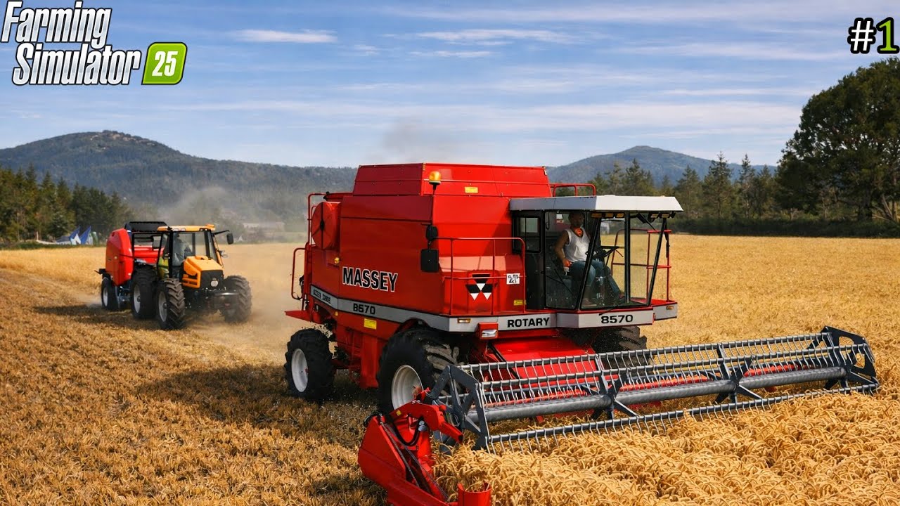 Starting a Brand New Farm 🌱 | KINLAIG | Farming Simulator 25 | Time Lapse#1