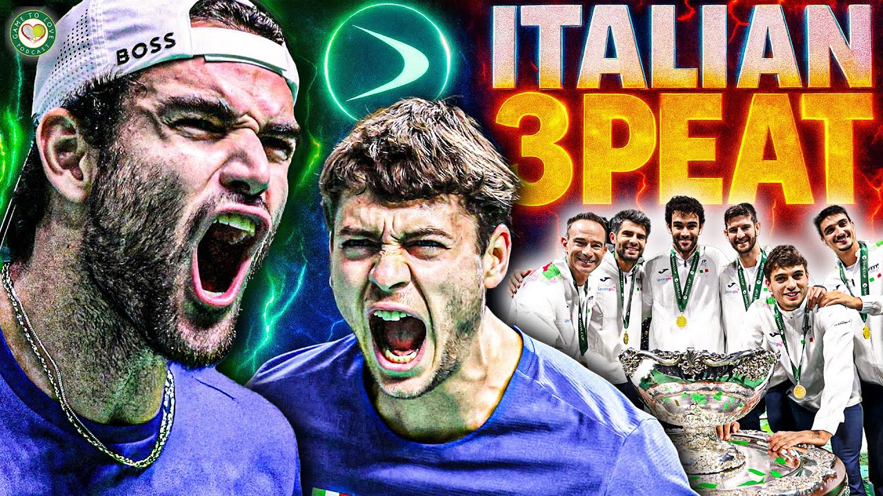 Italy Win Davis Cup 2025 Hat-Trick – 3 in a Row 🏆 | GTL Tennis Podcast
