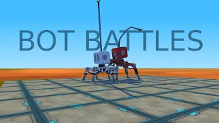 I made ToteBots battle to see if my PC would blow up...