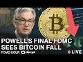 Bitcoin Falls After Powell's Final FOMC, No Rate Cuts Expected Soon, MEGA Token’s 2B+ FDV Launch