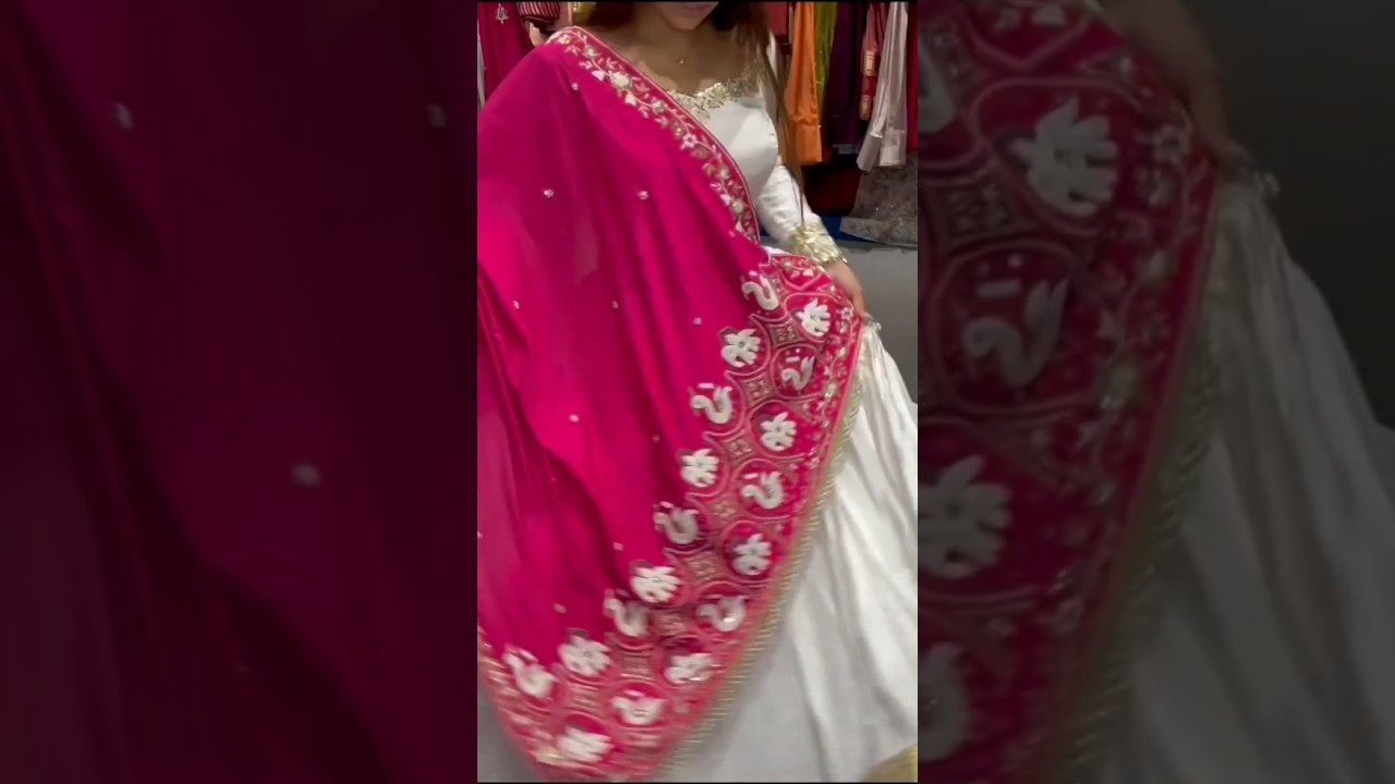 white chaniya choli  for navaratri latest white garba choli# navaratrispecial