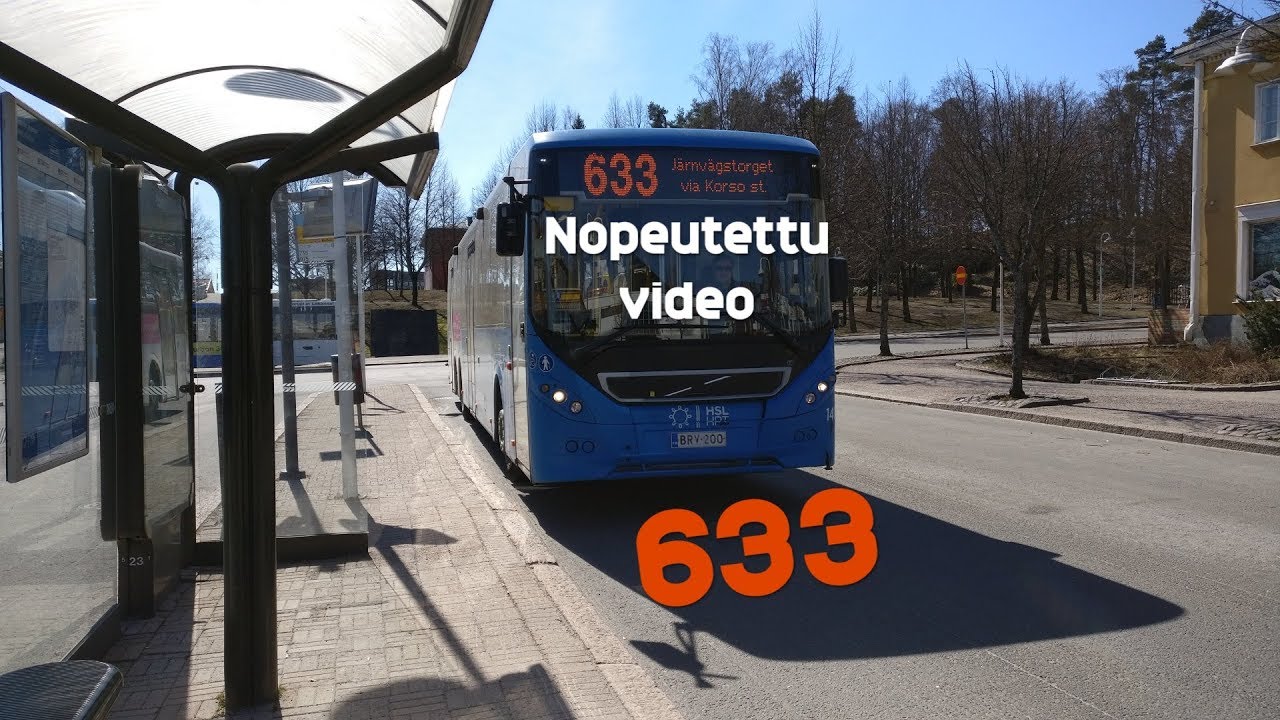 Nopeutettu Video Hsl N Bussilinja 633 Keravalta Rautatientorille Youtube Nopeutettu Video Hsl N Bussilinja 633 Keravalta Rautatientorille Youtube
