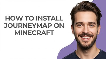 How To Install Journeymap On Minecraft - GUIDE!