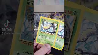 Pokémon TCG Both Original Weedle Cards #pokemon #voiceover #tcg