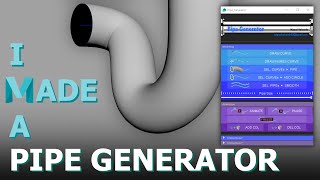 Pipe Generator for Maya