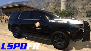 GTA V PC - Police Simulator - LSPDFR - TEXAS DPS 2021 Tahoe