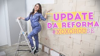 DIÁRIO DE REFORMA: TOUR PELO ESCRITÓRIO, BANHEIRO E BEAUTY ROOM QUASE PRONTOS!