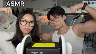 ASMR| With My Friend (3dio)