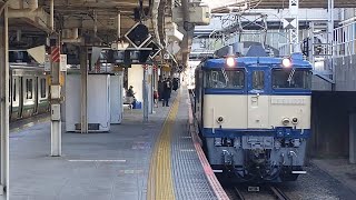 【E217系廃車回送送り込み】JR東日本 EF64 1031号機 単9745レ 大船行 大崎駅通過！[2023.02.27(火)]