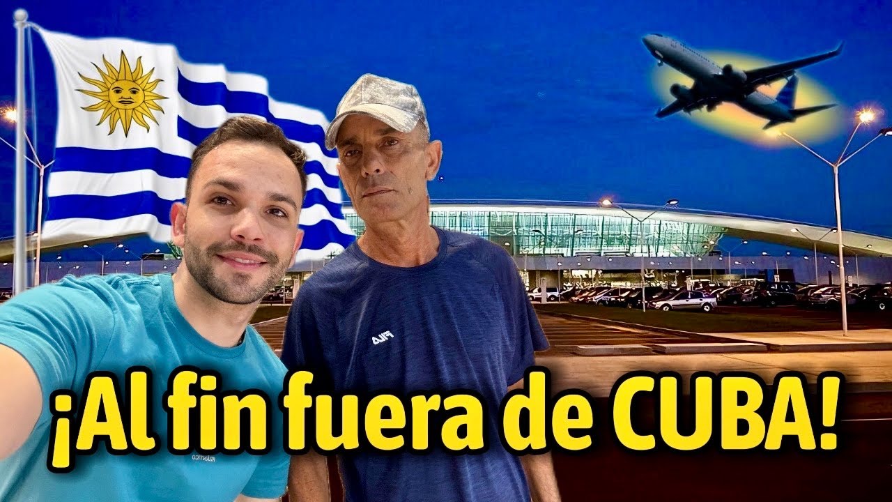 🚀🇨🇺PUDE traer a mi papá de CUBA a URUGUAY 🇺🇾