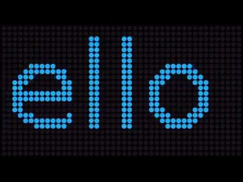 LED Banner Pro - Dot-matrix marquee text display app for iOS and Android