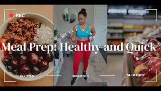 15-Minute Healthy Meal Prep| Budget-Friendly Week of Eating