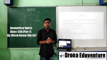 Geometrical Optics Class 12th Physics By : Nitesh Kumar (Nkr.Sir) Part-1