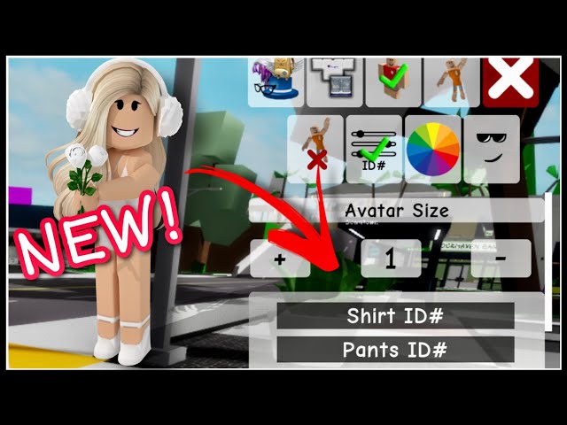 Roblox Brookhaven 🏡RP HOW TO ADD SHIRT IDs and PANTS IDs (All Codes) 