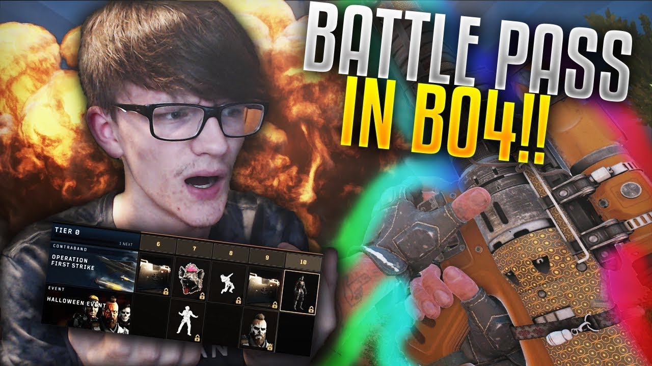 BATTLE PASS IN CALL OF DUTY!! (Black Ops 4) - @xVastt
