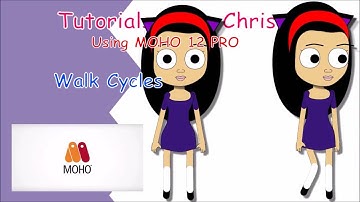 WALK CYCLES TUTORIALS with MOHO 12