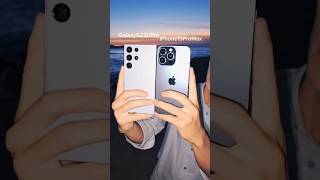 iPhone 15 Pro Max Vs Samsung galaxy S23 ultra low light zome test shorts viral