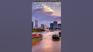 Việt Nam gây sốc khi có 3 cảng biển vào top 100 thế giới, bạn đã biết chưa?