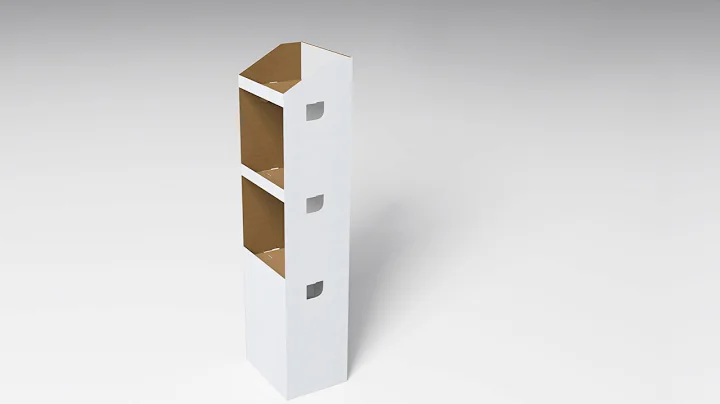 Easternpak Self Assembly Corrugated Display Stand