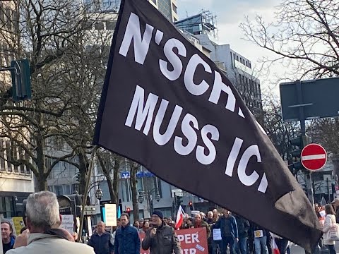 Anti-Corona-Demo 12.03.2022 Düsseldorf