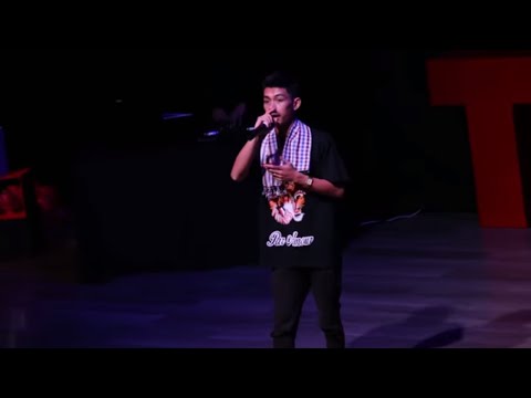 A rising Cambodian Rap Artist | Mann Vannda | TEDxAbdulCarimeSt