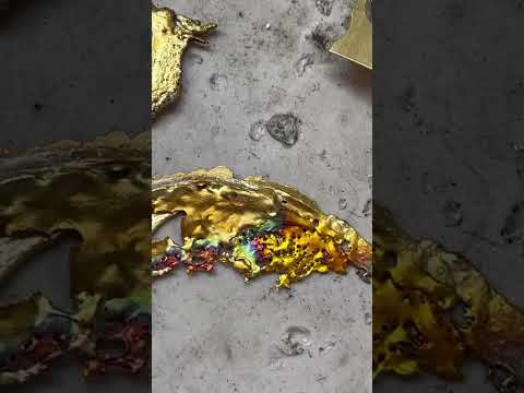 شمارو دعوت میکنم به دیدن طلای هفت رنگ آموزشی  چالش  طلا یاب  طلاسازی 