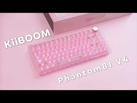 KiiBOOM Phantom 81 V4 Pink | Unboxing