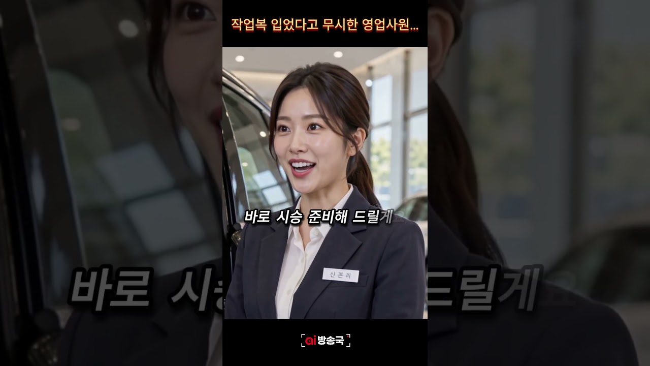 작업복 입었다고 안판다는 영업사원 #시니어 #반전드라마 #감동 #감동드라마