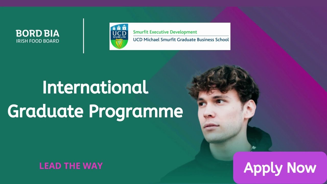 Bord Bia International Graduate Programme/ MSc Global Business Practice, UCD: WEBINAR 2022