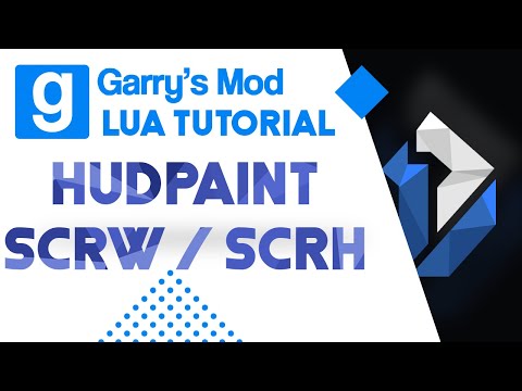 9: Garry's Mod Lua Tutorial- HUD Painting