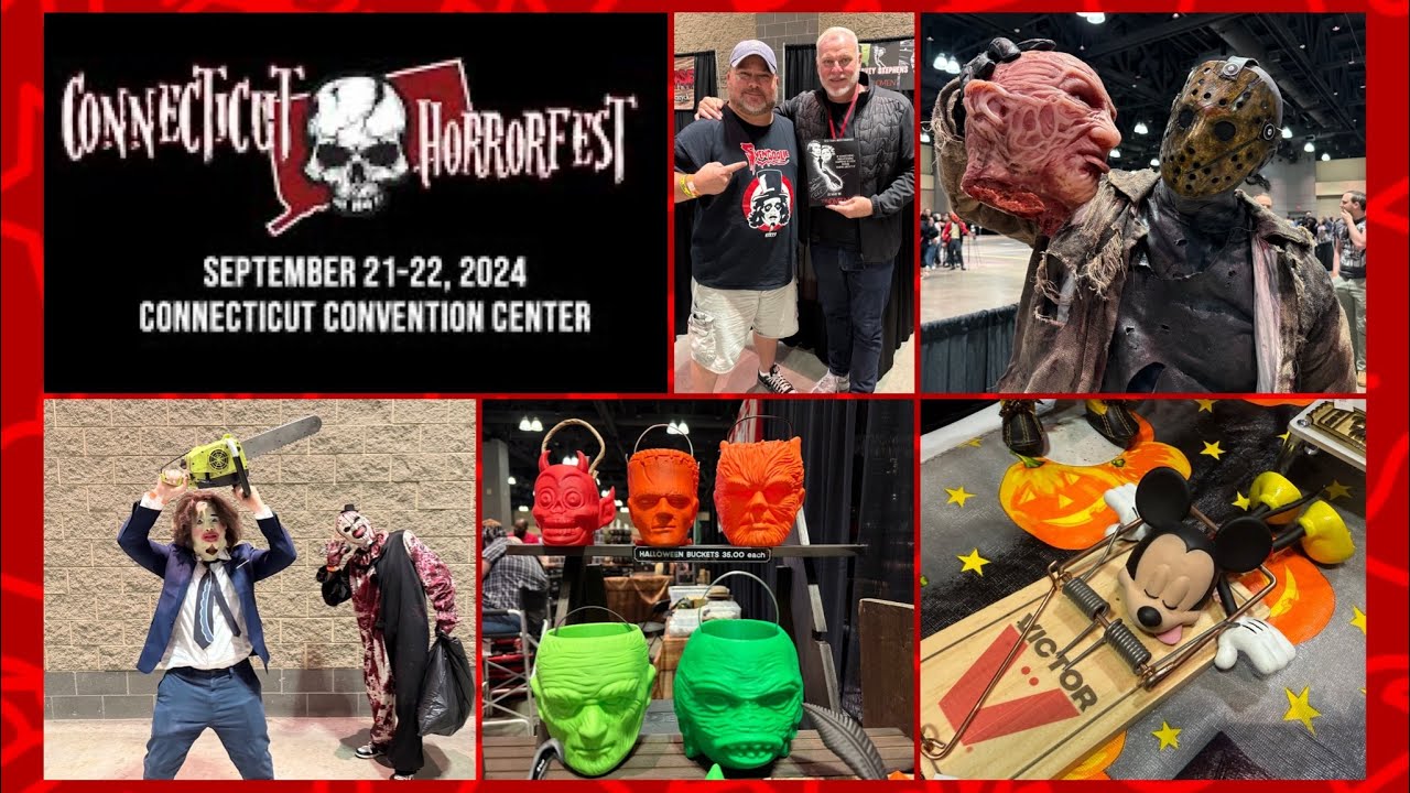 Connecticut Horror Fest 2024- Horror Convention-Hartford CT- D Tour 333 9/21/24