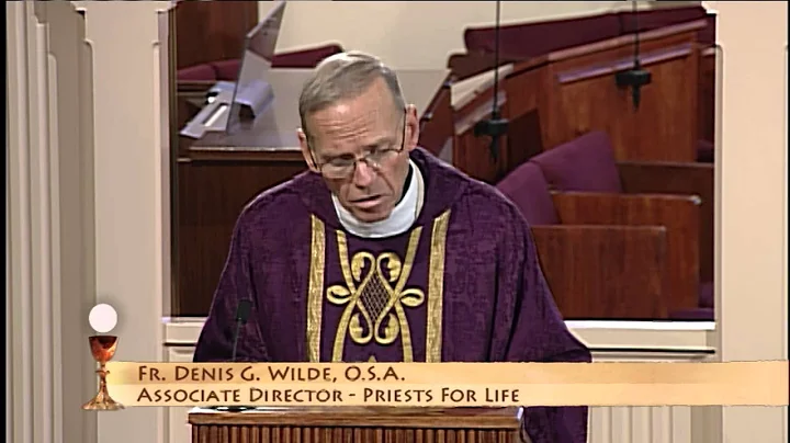 EWTN Daily Catholic Mass - 2014-4-10- Fr. Denis Wi...