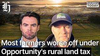 Most farmers worse off under Opportunity's rural land tax | Ryan Bridge TODAY