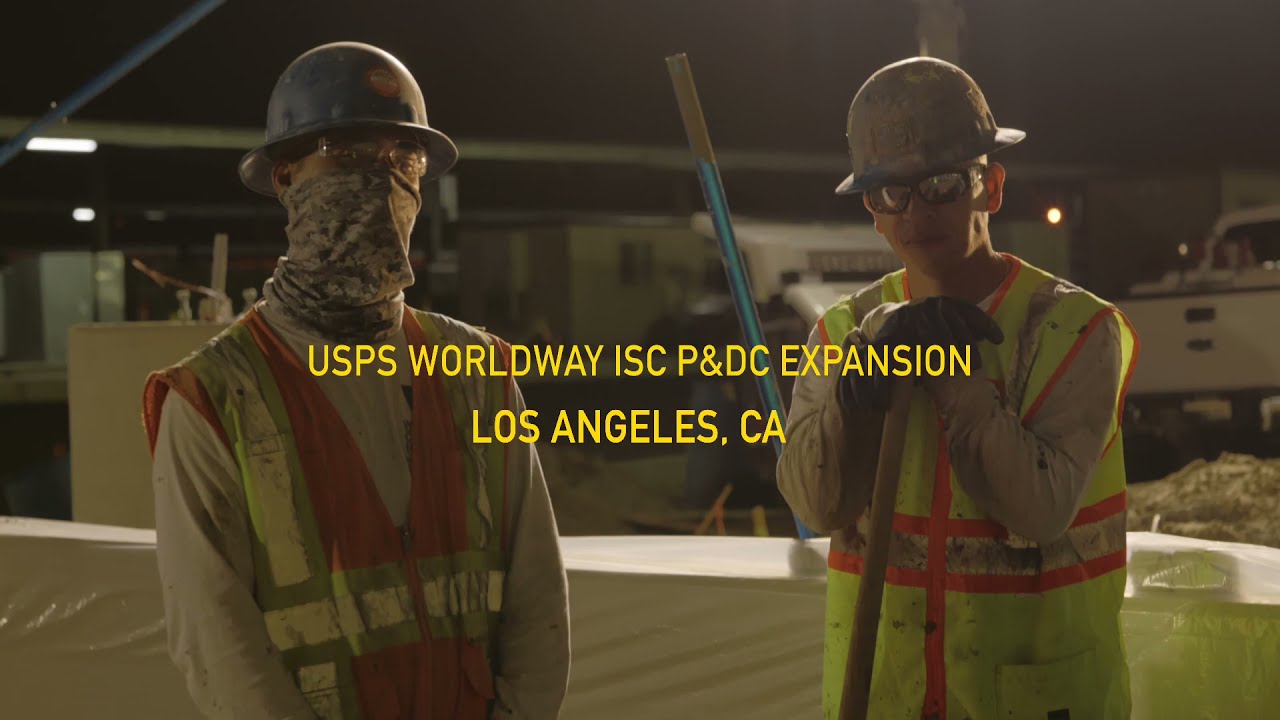 The Korte Company: USPS Worldway ISC P & DC Expansion - Delivered - YouTube