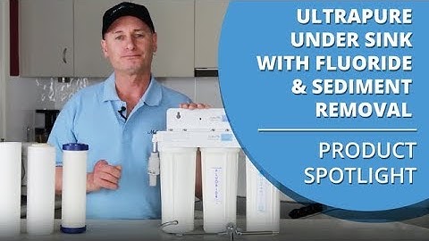 ULTRAPURE 0.5 Micron Ceramic Triple Under Sink City Water Filter with Fluoride Removal