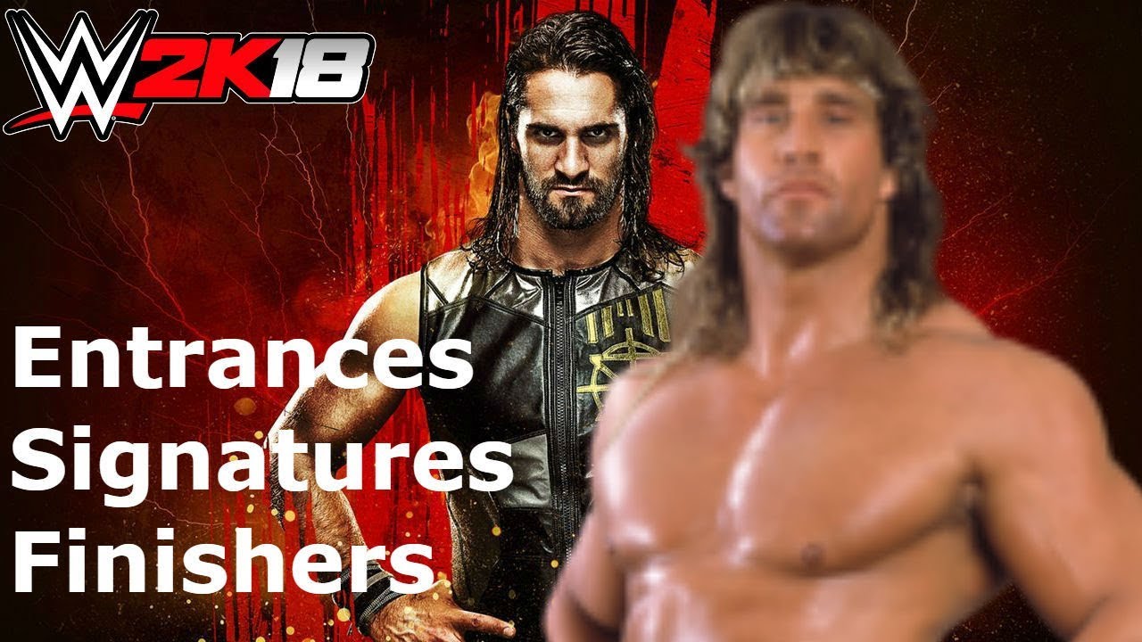 WWE 2K18 Kerry Von Erich: Entrance/Signatures/Finishers